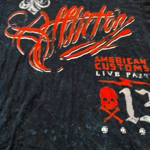 Affliction men's shirts